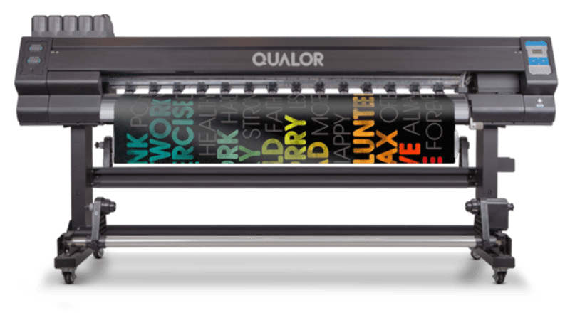 Rulodan Ruloya UV Baskı Makinesi