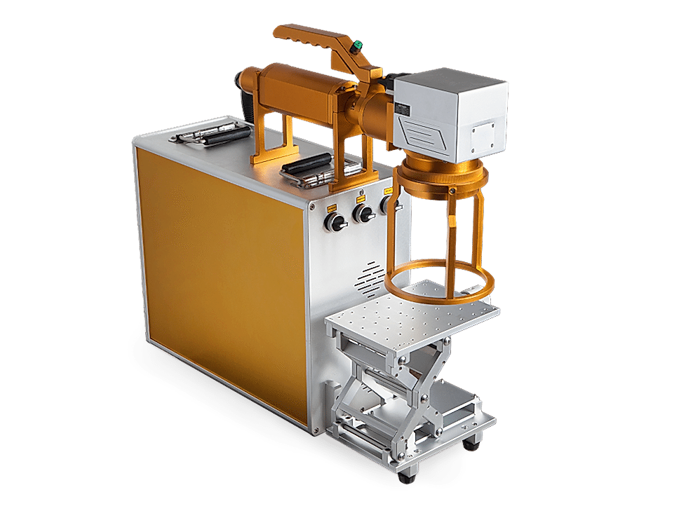 El Tipi Fiber Markalama Makinesi