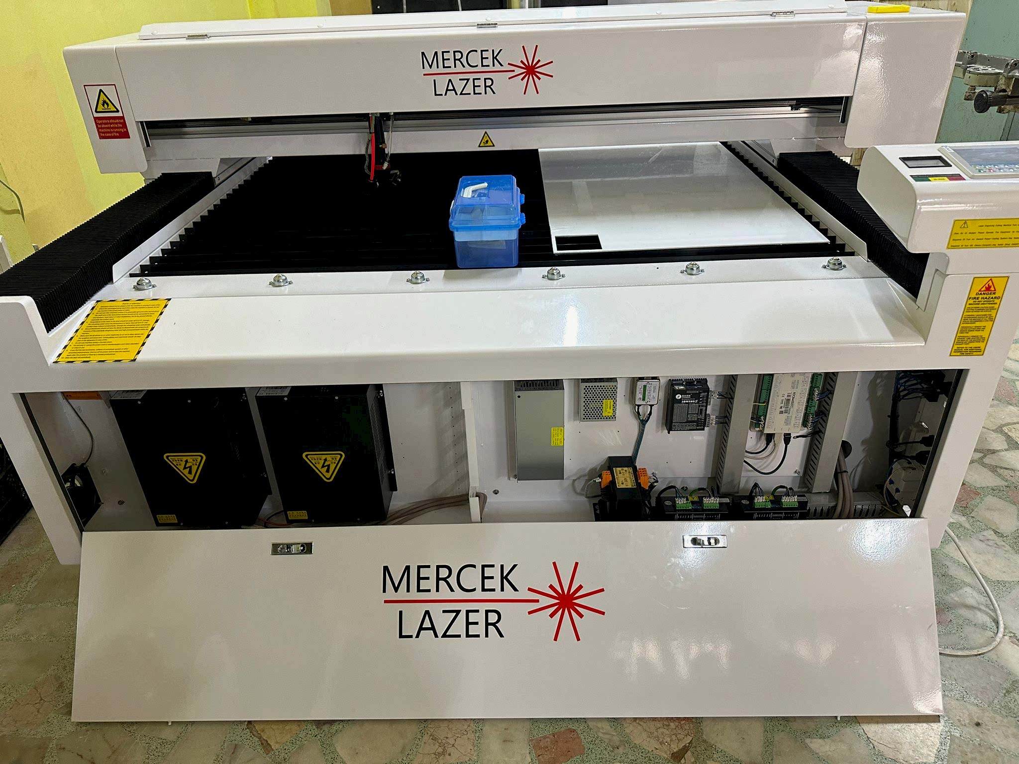 Flatbed Lazer Kesim Makinesi Çift Kafa