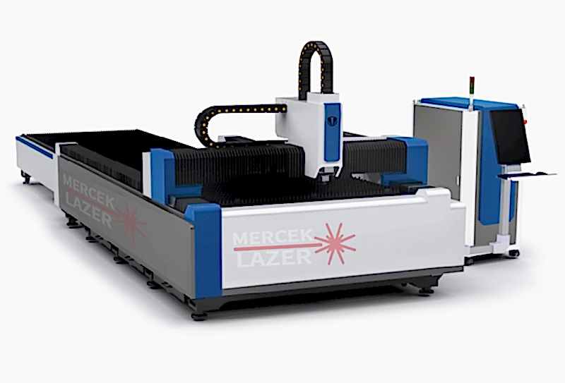 Mercek Lazer Serisi Fiber Lazer Kesim Makinesi
