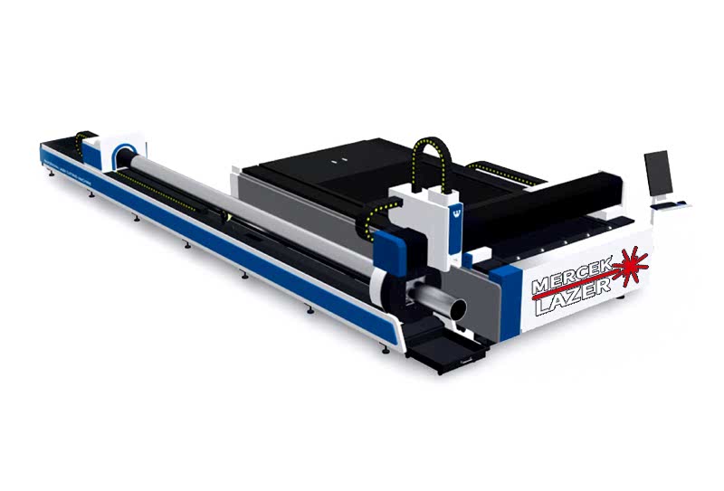 Mercek Lazer SPIN Serisi Fiber Lazer Kesim Makinesi